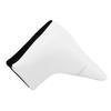 Golf Club Head Covers Nylon Abrasion Proof Golf Putter Protective Headcover for Competitions Travels Women Use White
