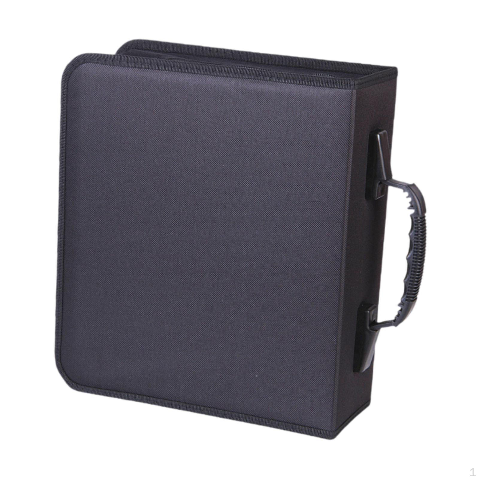 

CD Case Holder Binder Wallet Oxford Cloth Portable Dustproof 320 Capacity Multipurpose DVD