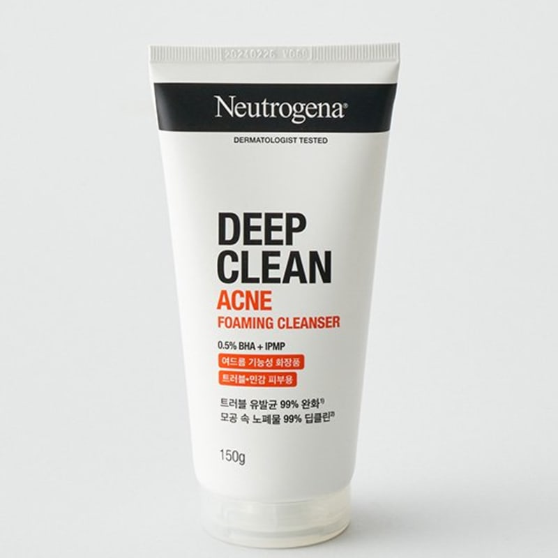 [Neutrogena] Deep Clean Acne Forming Cleanser 150g (NEW)