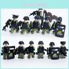 Special Forces Mini Action Figures Complete Set Of 12 With Movable Joints And Weapons