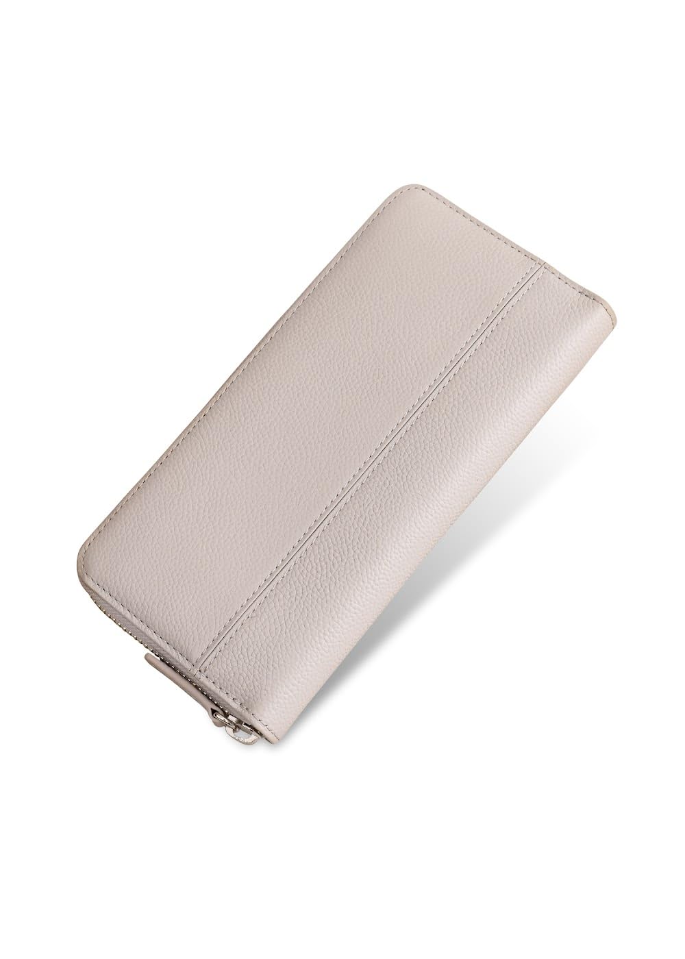 

[LIB] Round Zip Long Wallet, Water-Repellent Original Genuine Cowhide Leather, Unisex, Large Capacity, 13 Pockets, Dividers, Coin Purse, YKK Zipper