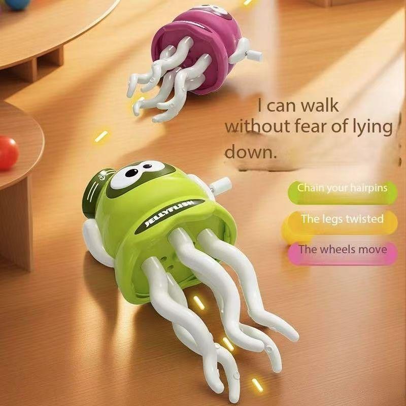 Non-Toxic Clockwork Magic Dancing Octopus Fidget Toys Anti-Stressbaby Crawling Toys Games For Kids Children Pets Toy