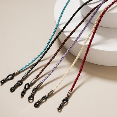 1PC Cordino intrecciato a torsione per occhiali, Catena per occhiali, Cordino per occhiali, Cinturino per occhiali, Cordino alla moda per occhiali, Accessori per occhiali, Cordino anti-perdita