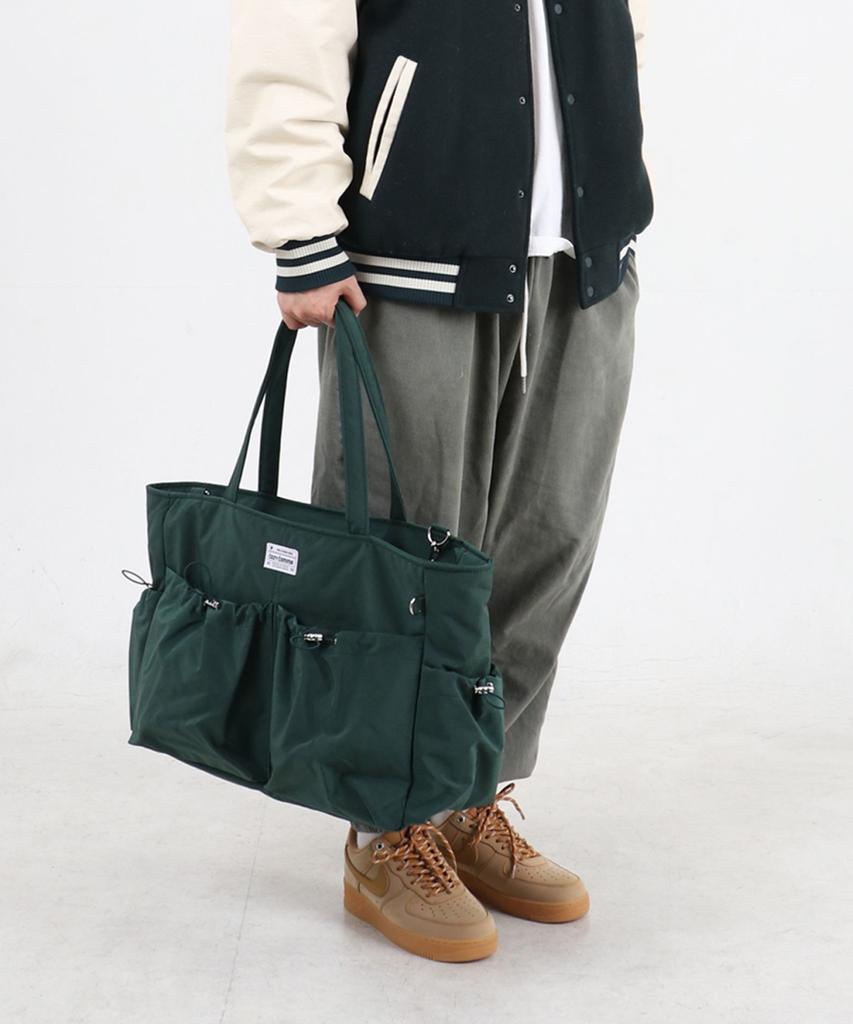 Cozycomma 17-Pocket Nylon Peddler Bag_Cozy Bag [Deep Green]
