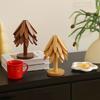 New Fashion Christmas Tree-Shaped Wooden Heat Resistant Creative Kitchen Table Decor Hot Pad for Dining Home