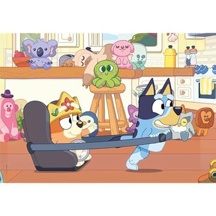 Puzzle - clementoni - bluey 2 - 60 pièces - multicolor - fabriqué en italie