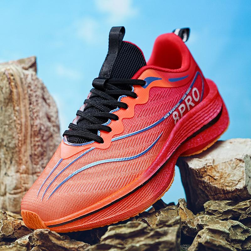 Ultra-light 8pro sports shoes men's professional of the same style, older children's running shoes, racing, breathable, shock-absorbing popcor