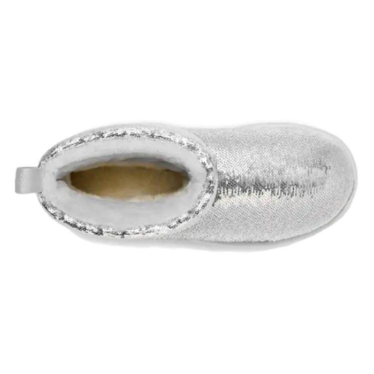 (WMNS) UGG Classic Mini Boot 'Mirror Ball Silver' Women's 1151291-SLVR