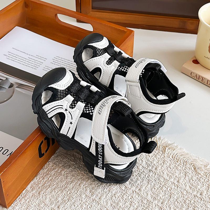 2026 Kids  Summer Sports Sandals - Breathable, Soft Sole, Closed Toe for Boys  Girls Size 22