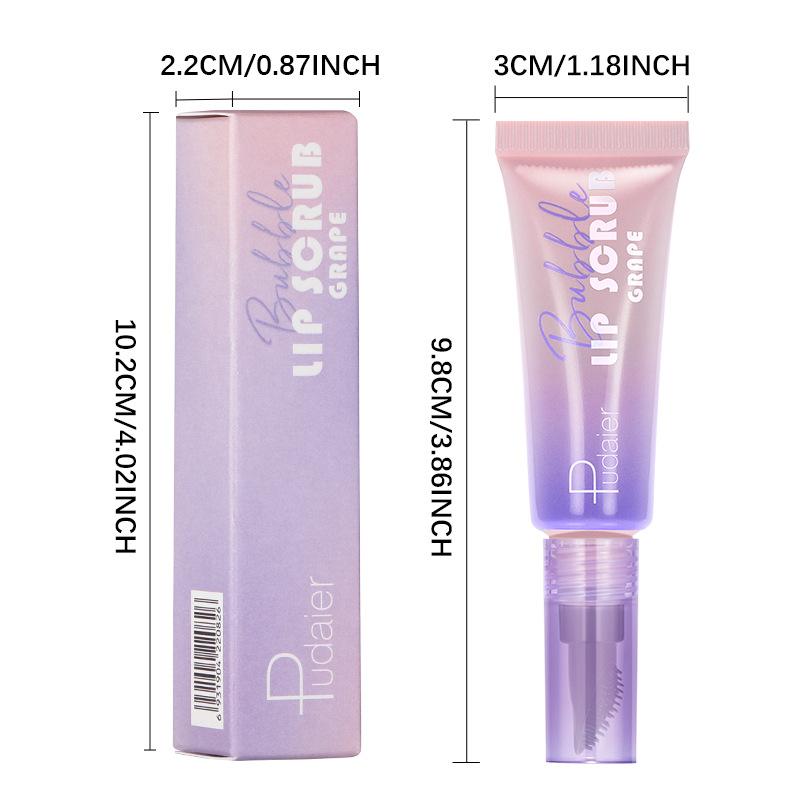 Bubble Lip Cream Nourishing Moisturizing Lip Balm Gentle Repair for Dry Lip Treatment, Lip Care Moisturizing Dead Skin Scrub