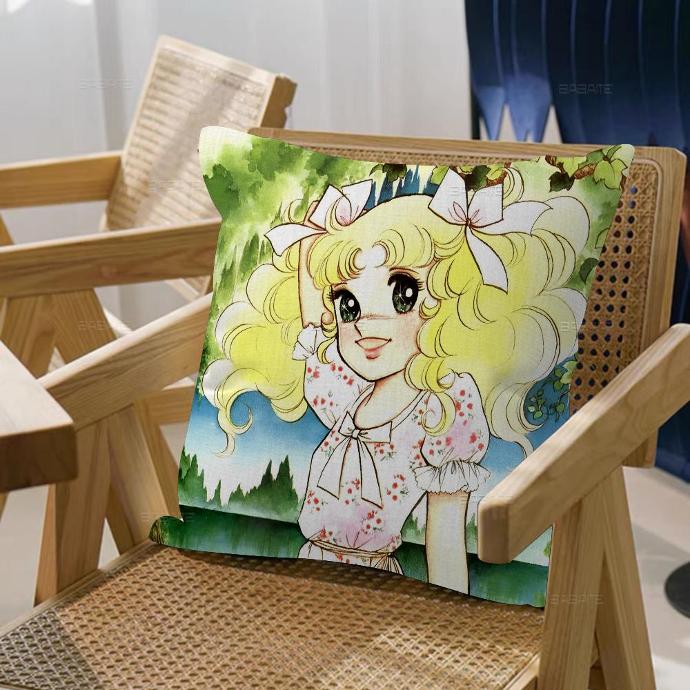 Anime Manga Candy Pillow Cover Design Cushion Cover Decor Holiday Decorati