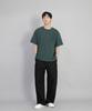 Seinteukeulu R-Neck Plain Short Sleeve Tee Brs-826 Dark Green