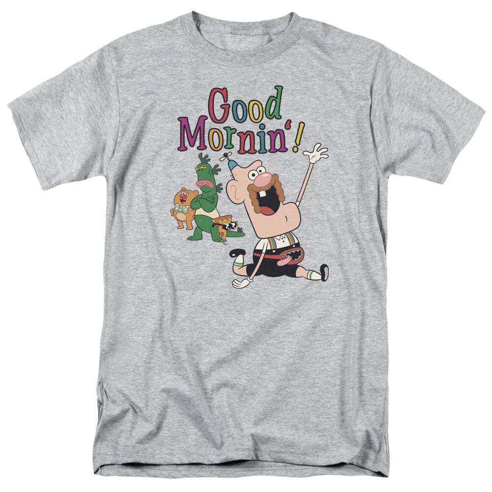 

26 Uncle Grandpa Good Morning T Shirt Mens Licensed Cartoon Merchandise Gray Unisex T-Shirt XXXXL
