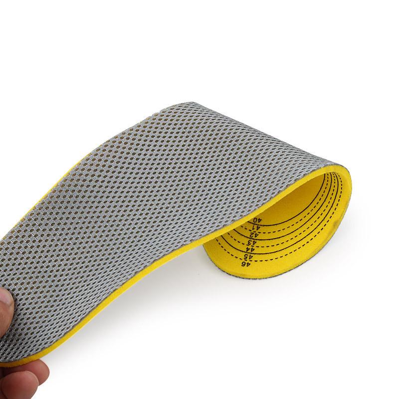 Men's Arch Support Insole with EVA Hard Sheet & Mesh, Cuttable for All Seasons