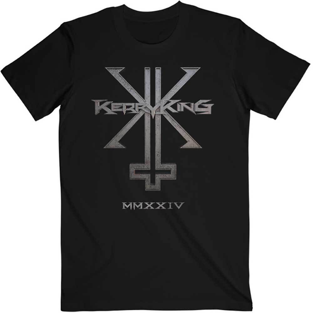 

26 Kerry King Chaos Logo Shirt S-XXL Tshirt Official Metal Band T-Shirt Unisex T-Shirt L