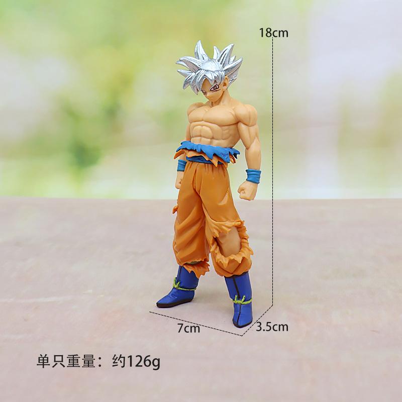 Anime Hand To Do the Seven Dragon Ball Super Saiyan Sun Wukong Bejit Gogeta Model Ornament Dolls