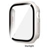 Gehärtetes Glas PC-Hülle für Apple Watch 12 46mm 42mm Harter Stoßfänger Displayschutz Abdeckung für Iwatch Serie 12 Schalen Zubehör 7