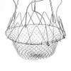 Hanging Chicken Feeder Large Poultry Vegetable Fruits Feeding Basket with Hanging Chain Veggie Treat Ball for Chicken Coop Accessories