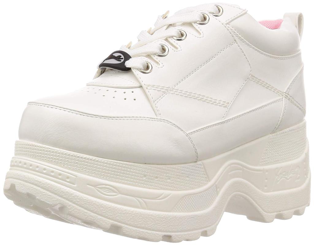 [Yosuke] Thick-soled lace-up sneakers