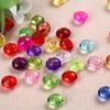 Round Transparent White Acrylic Beads for DIY Beading