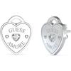 Boucles D'Oreille - Acier Argent - Guess - JUBE05058JWRHT/U
