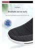 Women's Slip-On Fly-Knit Soft Sole Shoes for Middle-Aged and Elderly
