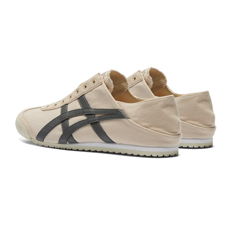 Onitsuka Tiger Mexico 66 Paraty Comfortable Versatile Slip-On Casual Shoes Unisex sneaker Light-Tan 1183A437-251