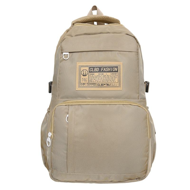 Schoolbag Schoolbag Female College Student Casual Fashion Trend Male Korean Version Junior High School High School Student Large Capacity Backpack