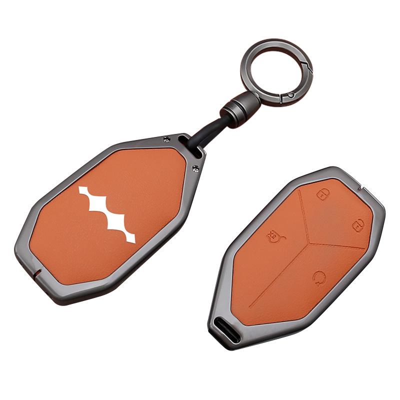 Compatible with Equation Leopard: 2025 Titanium Key Case, Durable Leopard 8 Remote Control Metal Protective Shell with Full Coverage Buckle