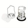 1PC Candle Lantern Mini Bright Aluminium Alloy Brass Night Fishing Hanging Candle Lamp Outdoor Camping Angling Candle Lamp