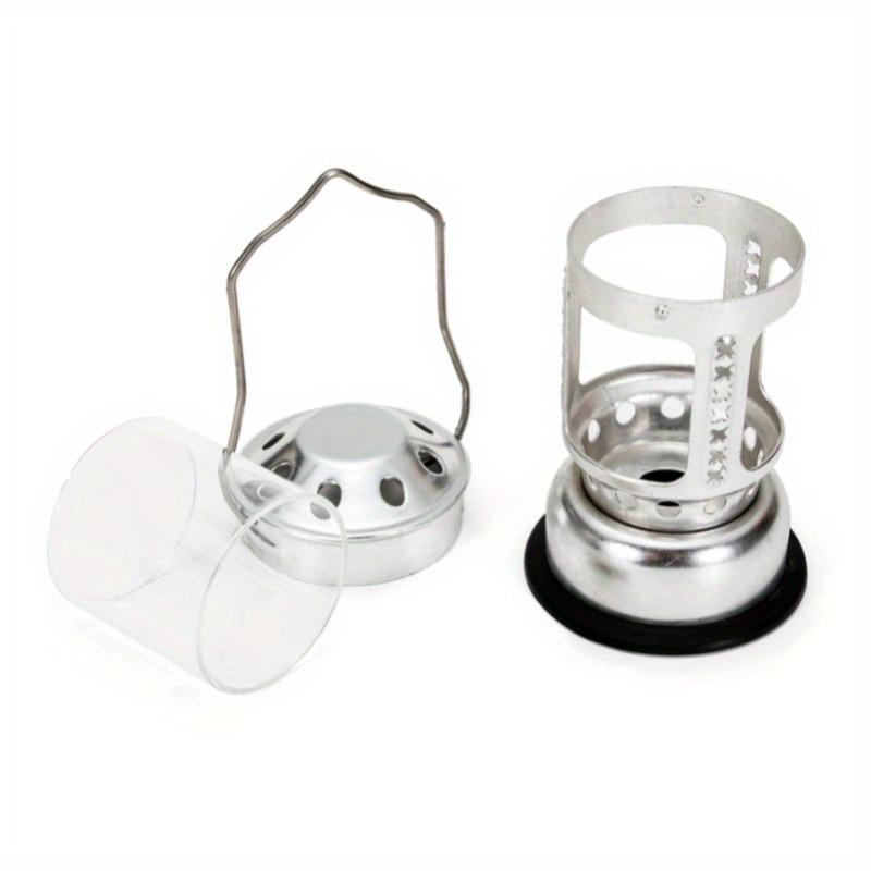 1PC Candle Lantern Mini Bright Aluminium Alloy Brass Night Fishing Hanging Candle Lamp Outdoor Camping Angling Candle Lamp