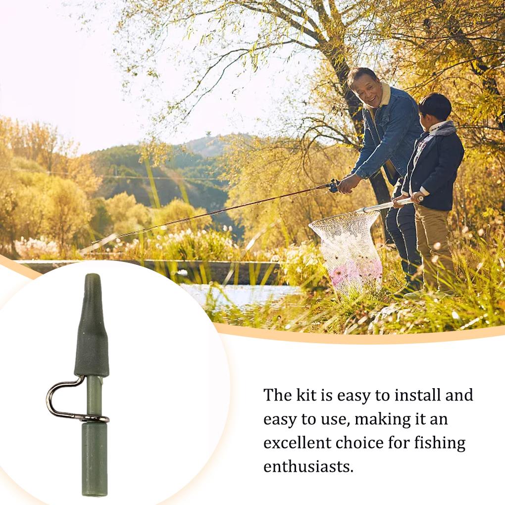 20Pcs Quick Change Heavy Duty Durable Wire Holder Fish Line Sleeve Kit Tackle Accessories Tools Fittings