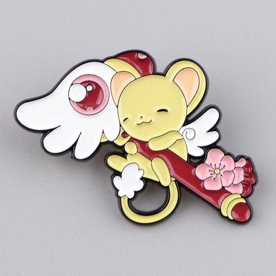 Anime Lapel Pins for Backpacks Brooches for Women Enamel Pin Fashion Jewelry Accessories Gift