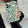 Abstract Flower Market Phone Case For IPhone 11 13 16 12 17 14 15 Pro Max Plus Soft Clear Back Cover Coque