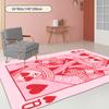 2D Printing Rug Fashion Home Decor, Commercial Decor Carpet, Sofa Cushion Bedroom Rug, Bedside Blanket Door Entrance Mat, Dining Table Carpet