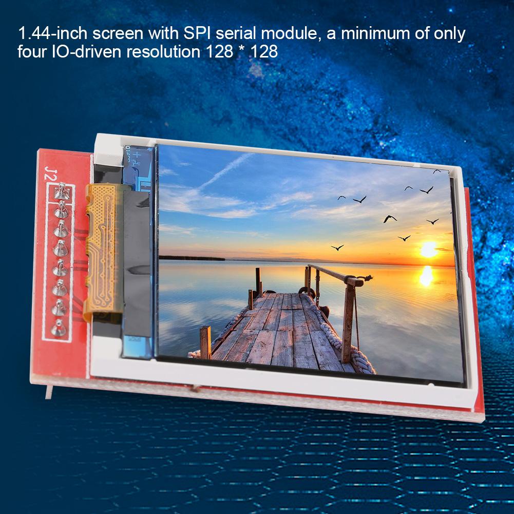 1.44 LCD Driver Board, Red Serial Color LCD Display Module 128