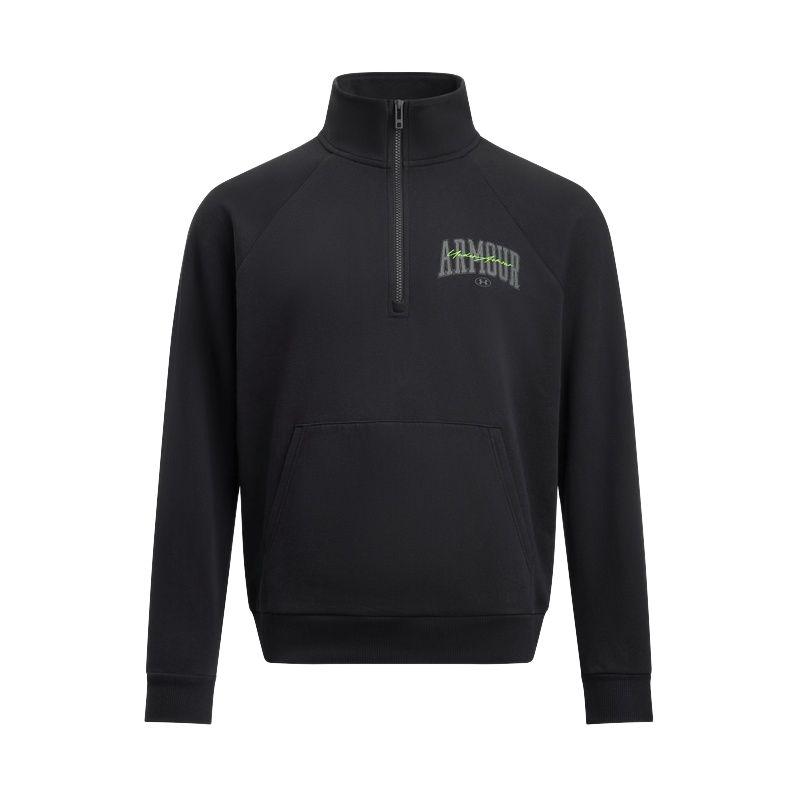 Under Armour EF Loose Fit Mock Neck Pullover Long Sleeve Sweatshirt Men Sweatshirt 6010179-001