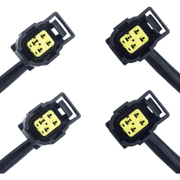 

4PCS Oxygen Sensor 1 & 2 for 2007 2008 2009 Jeep Wrangler 3.8L Upstream + Downstream