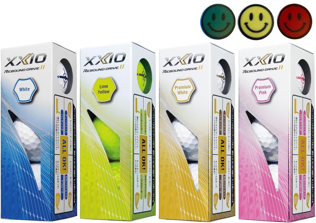 

XXIO REBOUND DRIVE2 2023 Multicolor with ball mark (1 dozen)