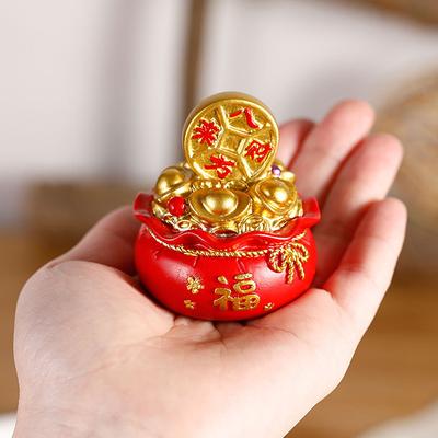 Chinese Citrine Money Tree God Feng Shui Fa Cai Lucky Fortune Miniature  Year Home Decorating Desktop Car Cabinet Ornaments