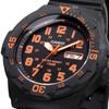 Casio Standard Quartz Watch MRW-200H-4BV / -200HC-4BV Men's Gloss Orange and Black / Black and Orange Overseas Model [Parallel Import]