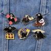 Unique Rhinestones Crow Brooch Pin Delicate Fashion Accessory for Clothings and Bags Decoration Casual Wear