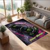 Tappeto Monster Energy Crystal Velvet, Tappetino Antiscivolo Personalizzato con Nome Testo per Arredamento Casa Regalo
