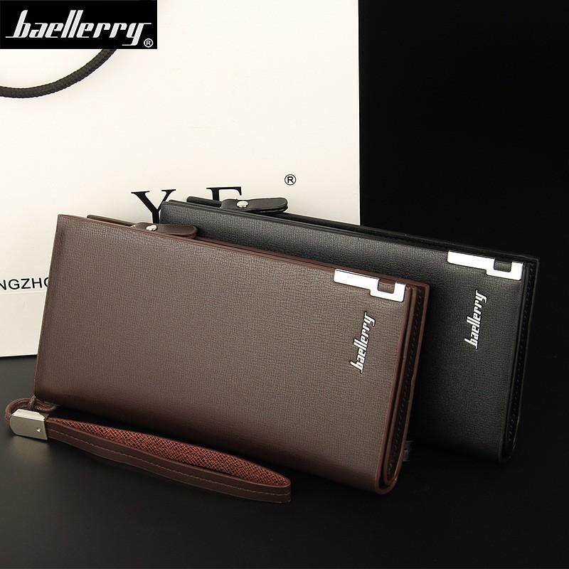 Wallet Men's Long Korean Version Business Large Capacity Handbag Zipper Multifunctional