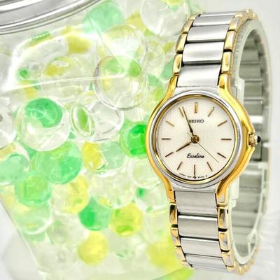 Used [Beautiful Condition/New Battery] SEIKO Exceline Ladies Watch 7321-0520 197904