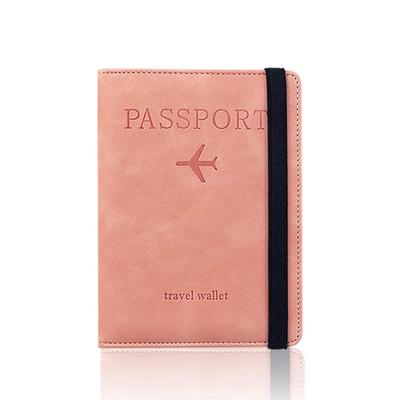 Akkerds Passport Durable and Lightweight and Easy To Waterproof and Travel Wallet for Domestic and International Travel Case, Anti-Skimming,