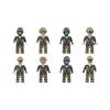C1 Anti-Terrorism Military Doll 8 Children'S Assembled Building Block Toy Weapon Equipment Axe Shovel M8056