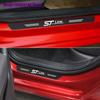 4pcs Carbon Fiber Car Door Sill Sticker For FordFor Ford Fiesta Mondeo Fusion Escape Edge Ecosport Focus MK2 MK3 MK4 KUGA