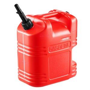 VEVOR Fuel Container, 19 L, Gas Tank with Spout & Clear Scale, 15 L/min Max Flow Rate, Secure & Leak-proof