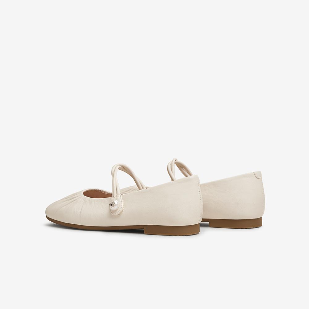 TATA/He She 2026 Spring Women's Fashion Versatile Mary Jane Shoes